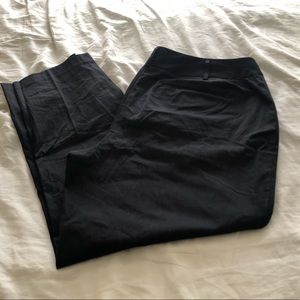 NWT Lane Bryant Black Cotton Pants